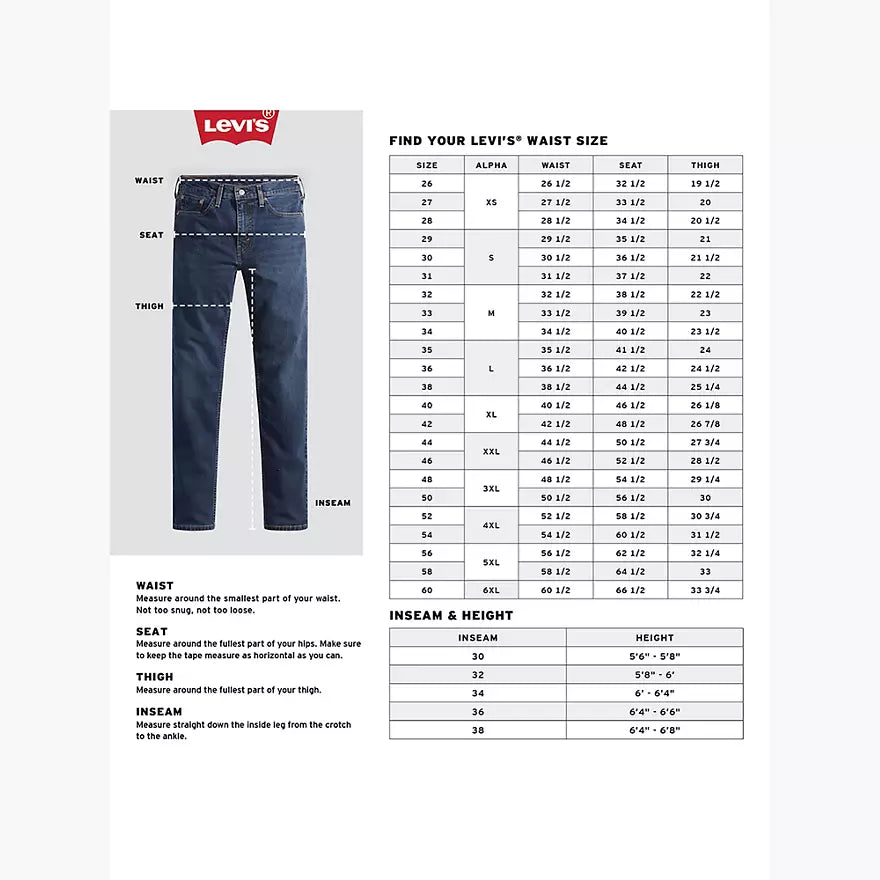 Levi's® Premium 505™ Regular Fit Men's Jeans - Black